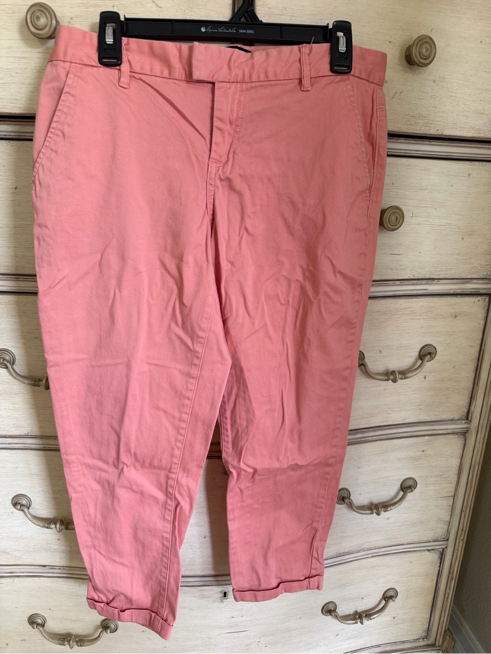 Calvin Klein Pants in Coral Pink